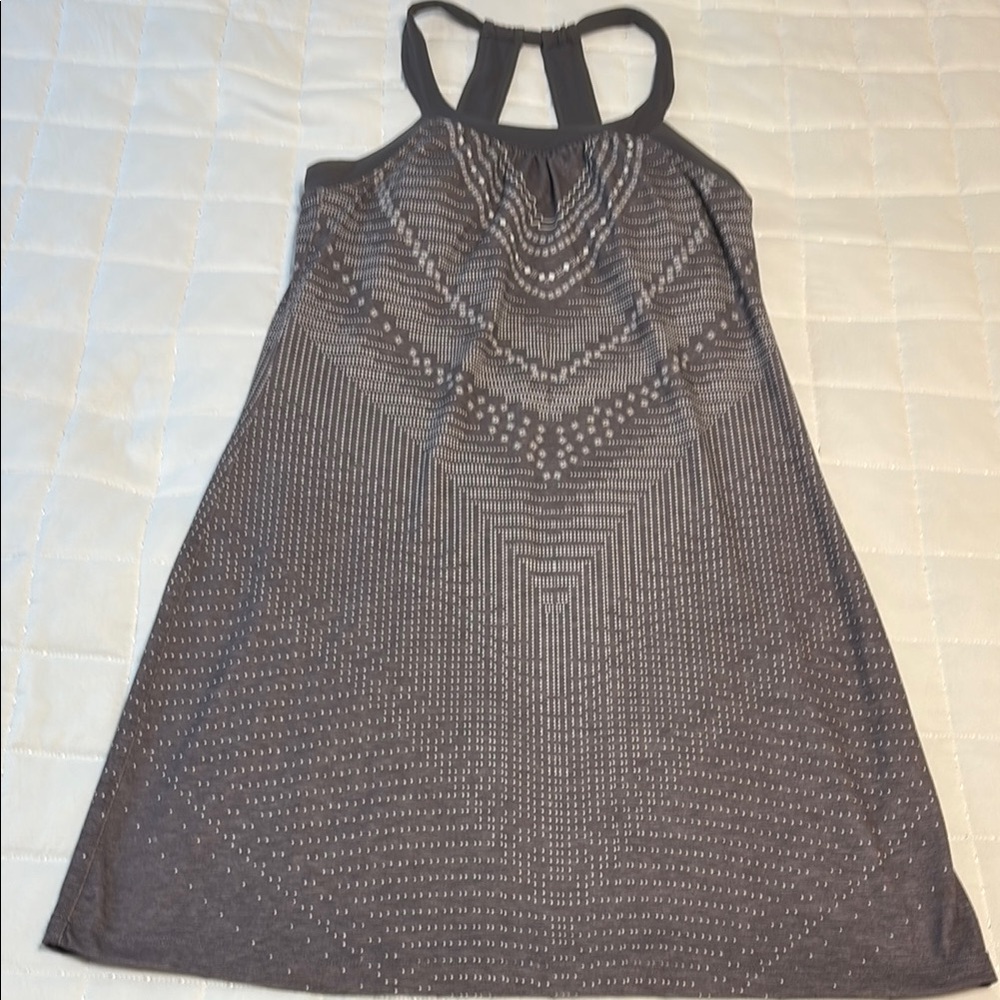 Prana Gray Halter Dress